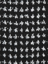 Tissu d'ameublement / à motif / en coton