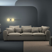 Canapé modulable / contemporain / beige...