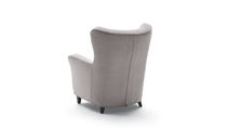 Fauteuil contemporain / en tissu / avec...