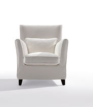 Fauteuil contemporain / en cuir / en tissu...