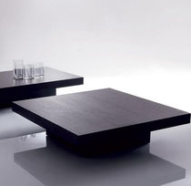 Table basse contemporaine / en bois / rectangulaire