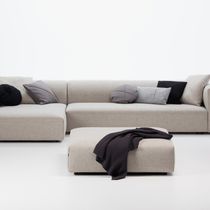 Ottoman contemporain / en tissu / en cuir...