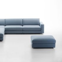 Ottoman contemporain / en tissu / en cuir...
