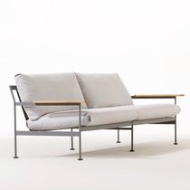 Canapé contemporain / de jardin / blanc...