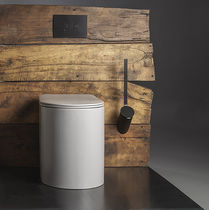WC lavant / à poser / près du mur / en céramique