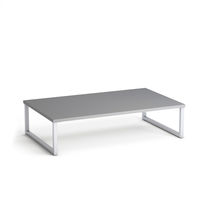 Table basse contemporaine / en métal / rectangulaire...