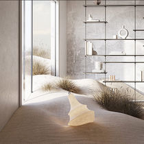 Lampe de sol / en fibre de verre / contemporaine...