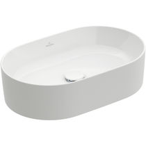 Vasque à poser / en céramique / ovale /...