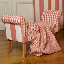 Tissu d'ameublement / pour rideaux / à rayures...