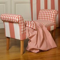 Tissu d'ameublement / pour rideaux / à carreaux...