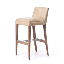Tabouret de bar contemporain / avec piètement...