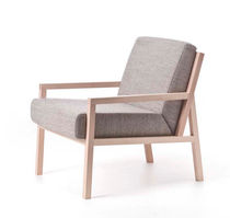 Fauteuil contemporain / en cuir / en tissu...