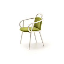 Chaise contemporaine / avec accoudoirs /...