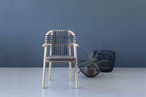 Chaise contemporaine / en bois / d'extérieur...