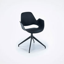 Chaise contemporaine / en plastique / avec...