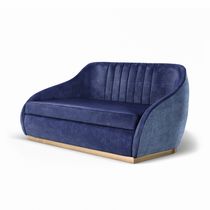 Canapé contemporain / en cuir / en tissu...