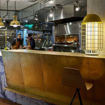 Lampe de table / en laiton / en cuivre /...