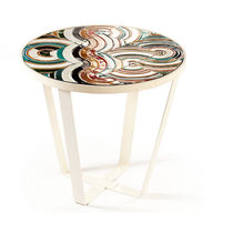 Table d'appoint contemporaine / en bois...