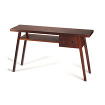 Console contemporaine / en noyer / en contreplaqué...