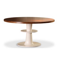 Table à manger contemporaine / en noyer...