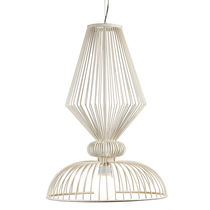 Suspension / en métal / classique / blanche