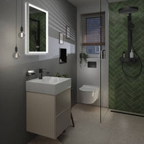 Miroir de salle de bain mural / contemporain...
