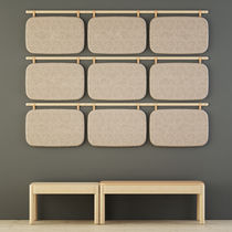 Panneau acoustique mural / en tissu / en...