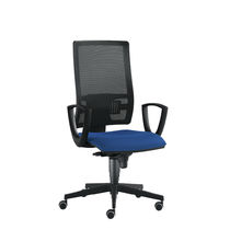Fauteuil de bureau contemporain / en résille...
