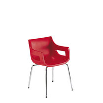 Chaise visiteur contemporaine / en polyéthylène...