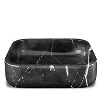 Vasque à poser / rectangulaire / en marbre...