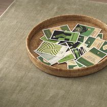 Tapis contemporain / uni / en tencel® /...
