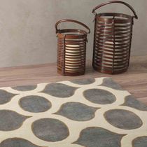 Tapis contemporain / à motif géométrique...