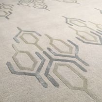 Tapis contemporain / à motif géométrique...