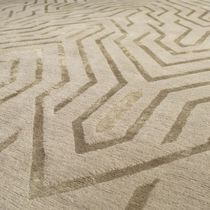 Tapis contemporain / à motif / en soie /...