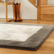Tapis contemporain / uni / en laine / rectangulaire