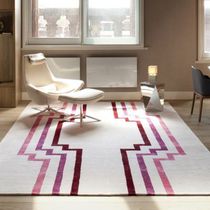 Tapis contemporain / à motif géométrique...