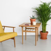 Table d'appoint contemporaine / en chêne...