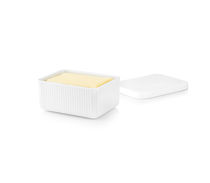Beurrier en porcelaine