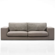 Canapé contemporain / en cuir / en tissu...