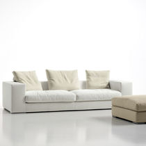 Canapé contemporain / en cuir / en tissu...