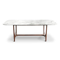 Table à manger design scandinave / en marbre...