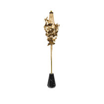 Lampe sur pied / contemporaine / en laiton...
