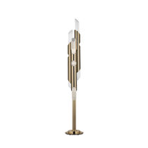 Lampe sur pied / contemporaine / en laiton...