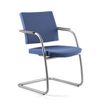 Chaise visiteur contemporaine / en métal...