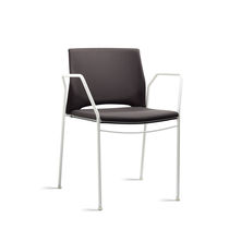 Chaise visiteur contemporaine / en métal...
