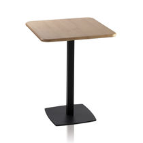 Table bistrot contemporaine / en verre /...