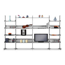 Étagère contemporaine / en métal / en MDF...