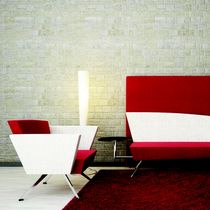 Fauteuil visiteur contemporain / en tissu...