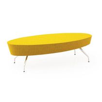 Banquette contemporaine / en tissu / avec...