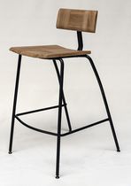 Tabouret de bar contemporain / en chêne...
